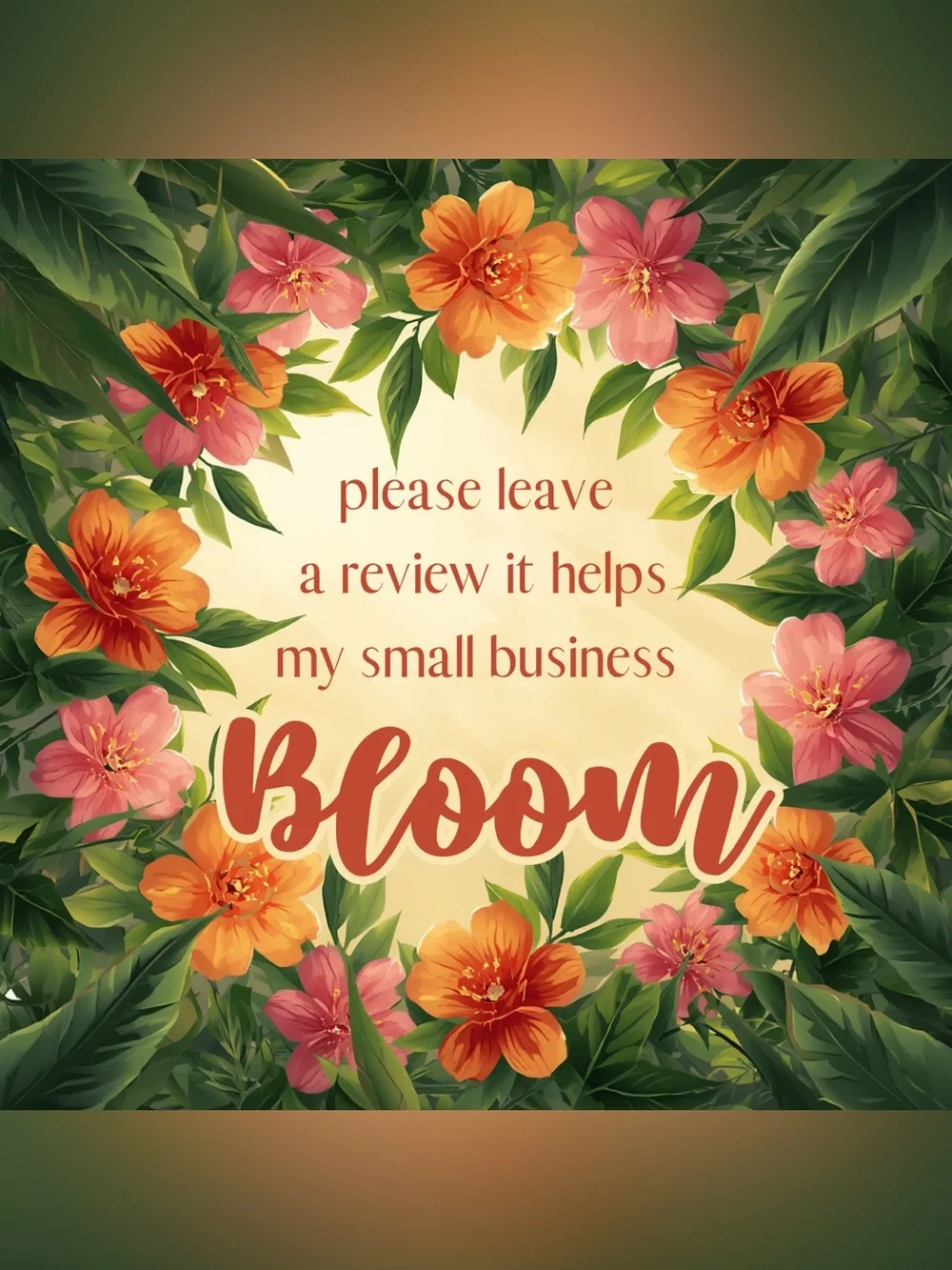 Floral Review Stickers (24CT)